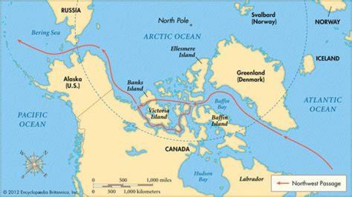 Can you sail through the Northwest Passage?