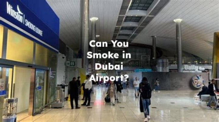 Can you smoke in Dubai?