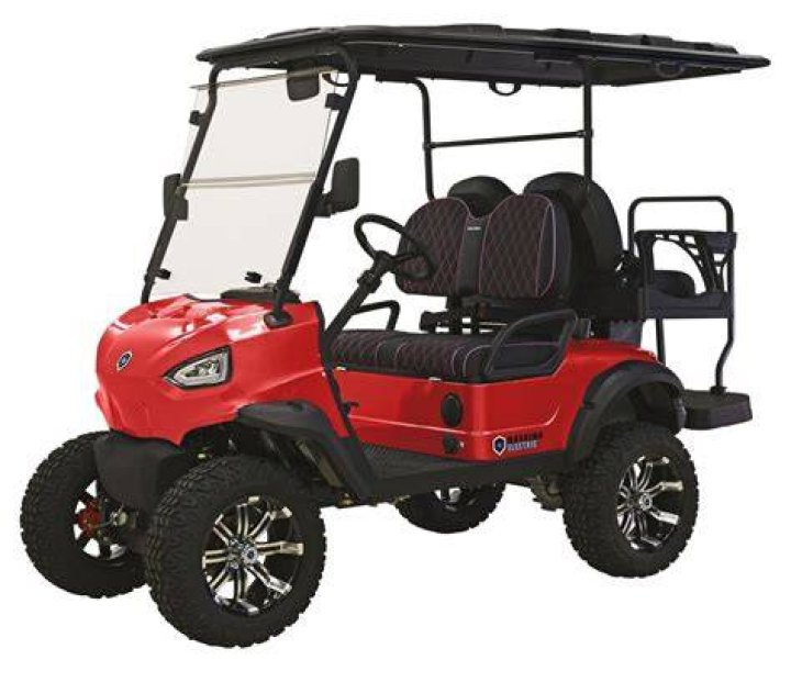 Can you store an electric golf cart outside?