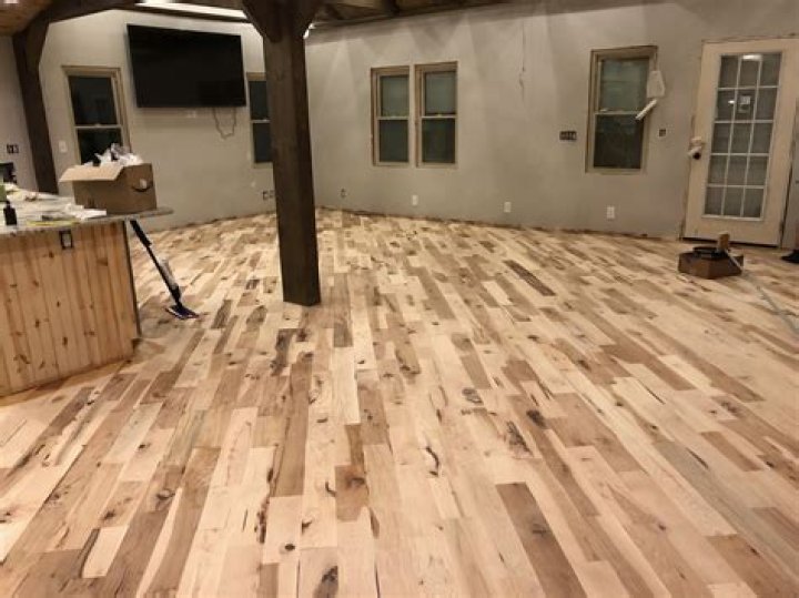 Can you store hardwood flooring in garage?