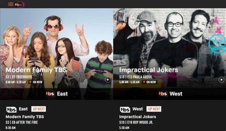 Can you stream TBS live?