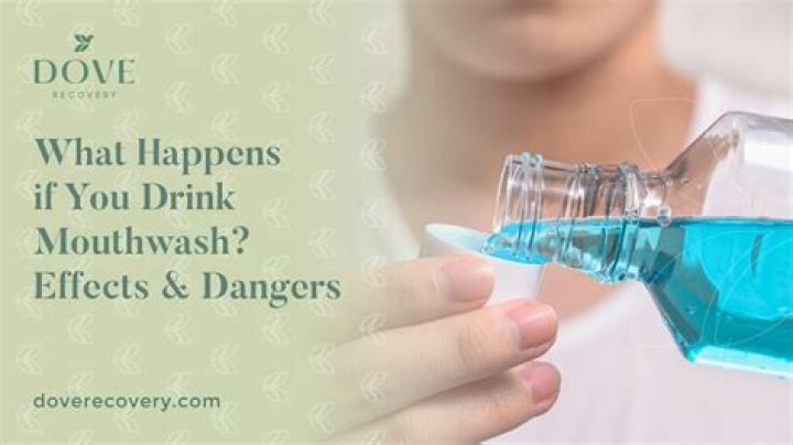 Can you swallow after mouthwash?