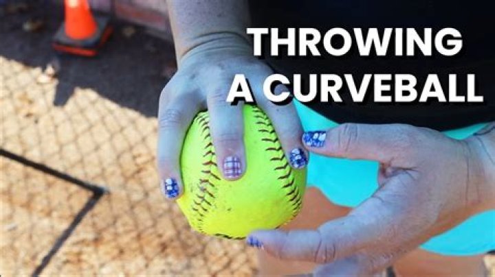Can you throw a curveball in softball?