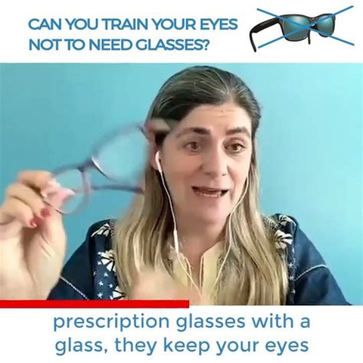 Can you train your eyes to not need glasses?