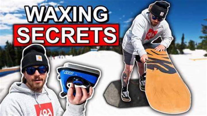Can you use a heat gun to wax a snowboard?