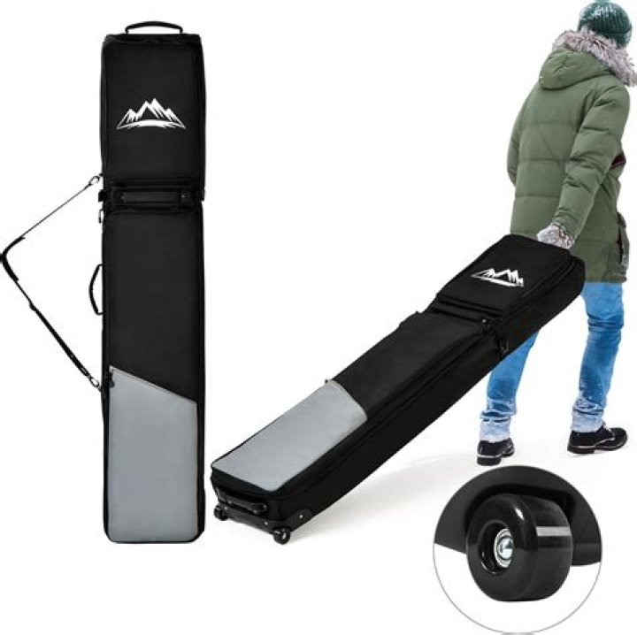 Can you use a snowboard bag for skis?