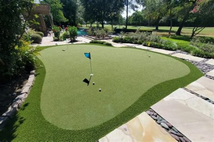 Can you use a wedge on a putting green?