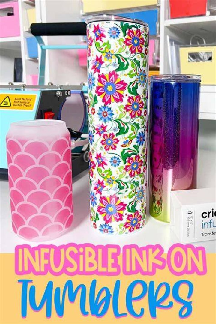 Can you use infusible ink transfer sheets on tumblers?