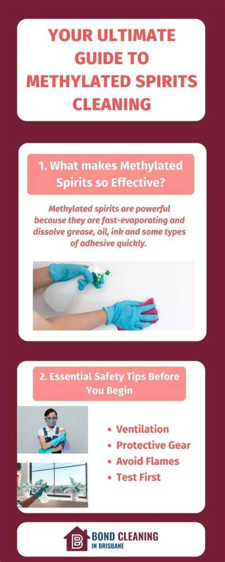 Can you use methylated spirits to clean a surfboard?