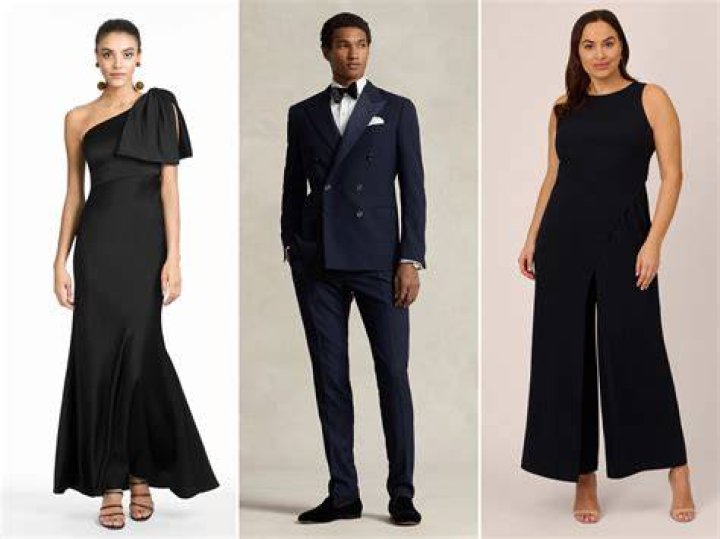 Can you wear a jumpsuit to a black tie optional wedding?