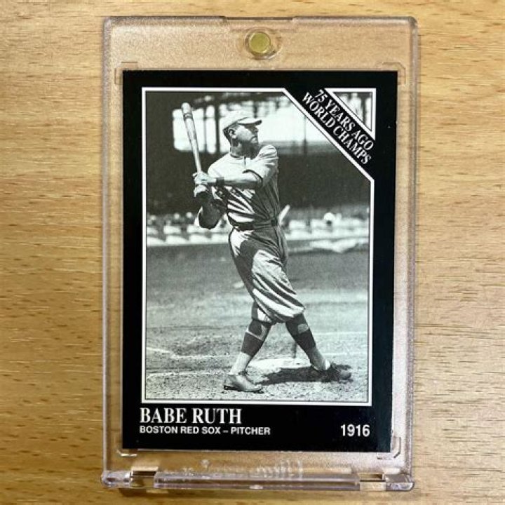 Did Babe Ruth have a rookie card?