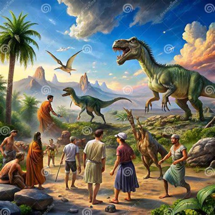 Did humans and dinosaurs coexist?
