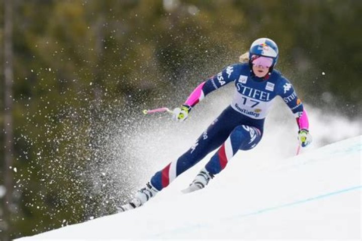 Did Mikaela win super-G?