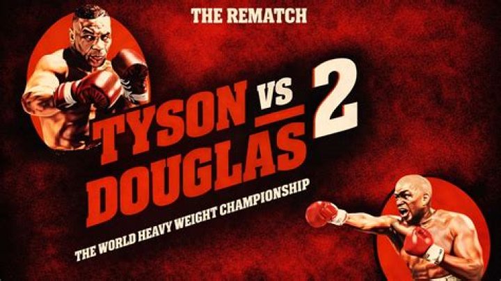 Did Mike Tyson and Buster Douglas have a rematch?