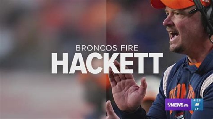 Did the Broncos fire any coaches?