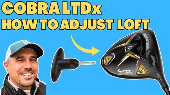 Do Adjustable loft drivers work?