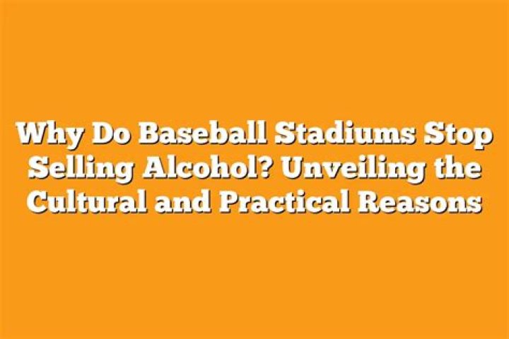 Do all MLB stadiums stop serving alcohol?