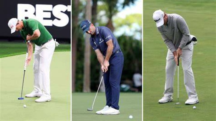 Do any pro golfers look at the hole while putting?