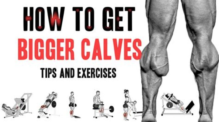 Do big calves make you stronger?