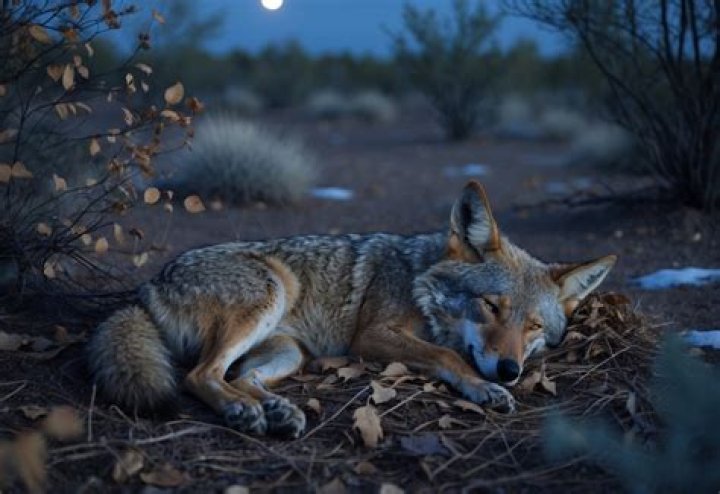 Do coyotes come out during the day or night?
