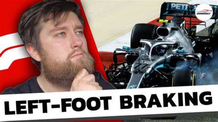 Do F1 drivers use left foot braking?