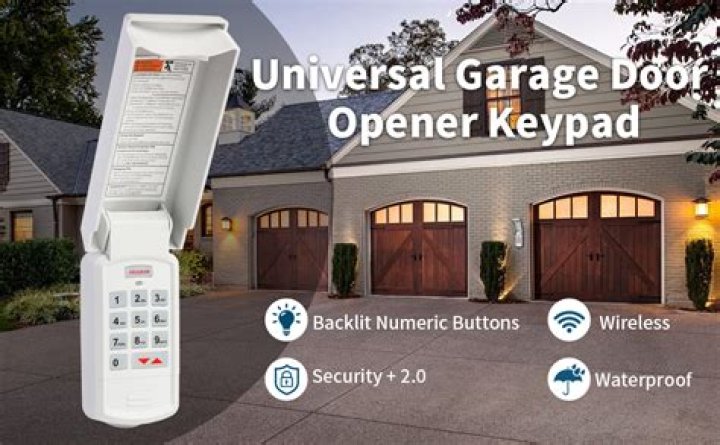 Do garage door openers come with keypad?