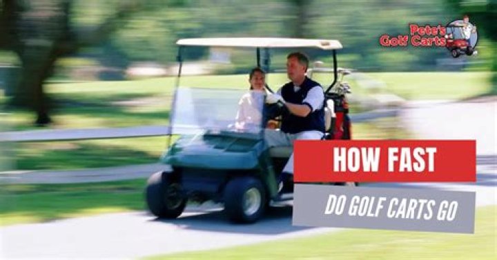 Do golf carts have gears?