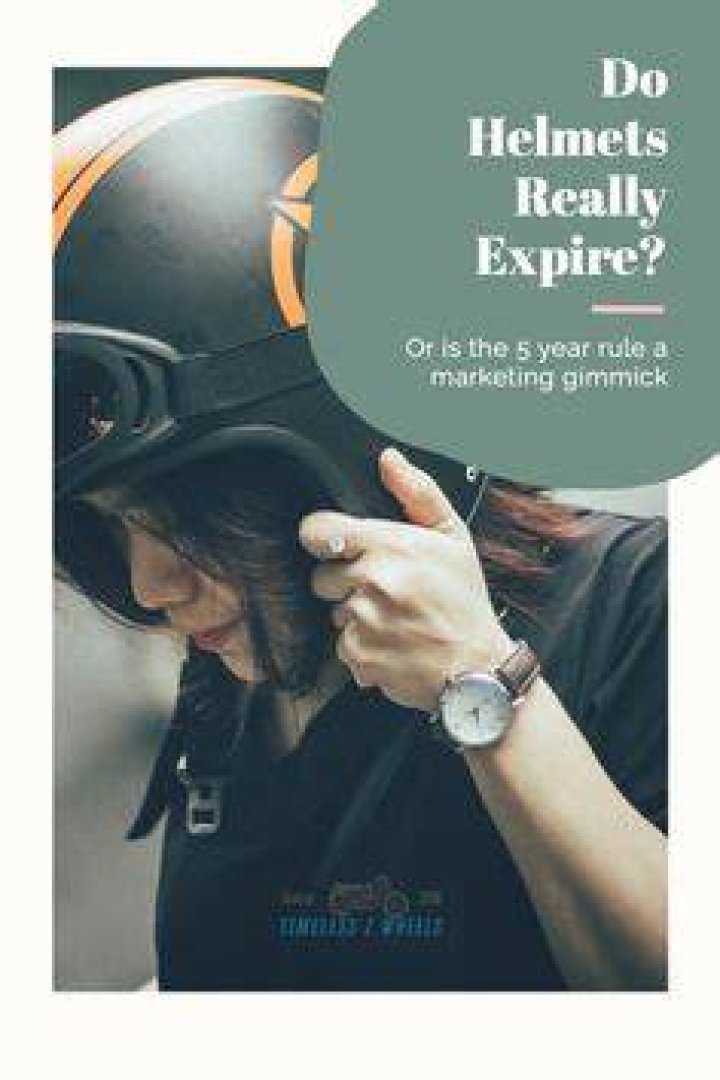 Do helmets really expire?