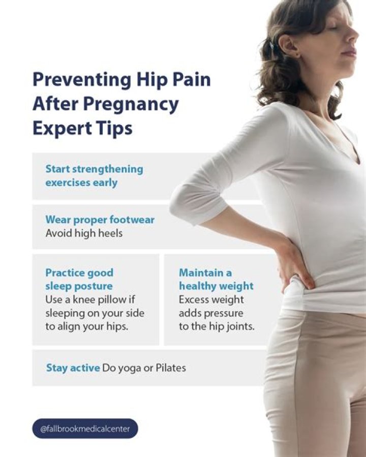 Do hips stay wider after pregnancy?