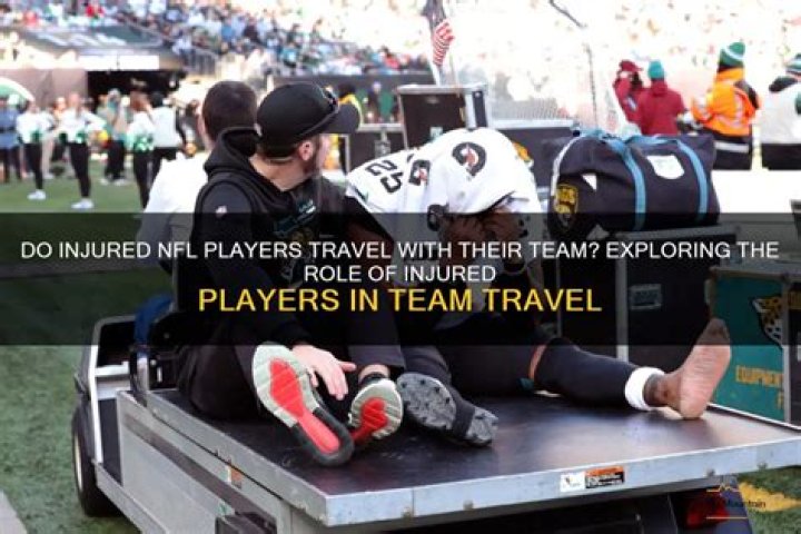 Do injured NFL players travel with the team?