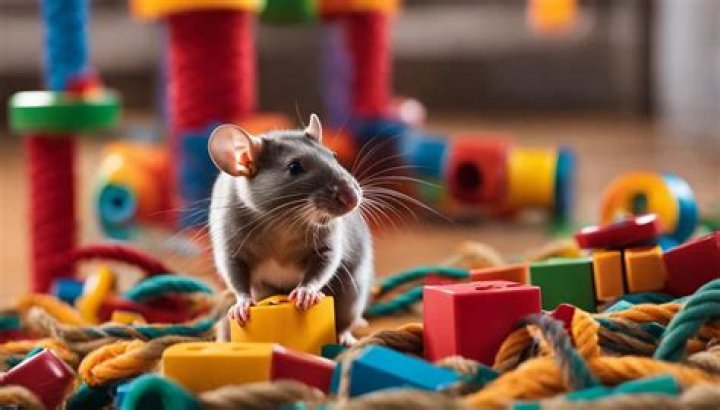 Do pet rats play with toys?