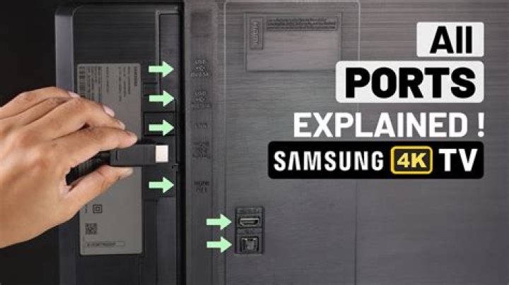 Do Samsung TVs have coaxial input?