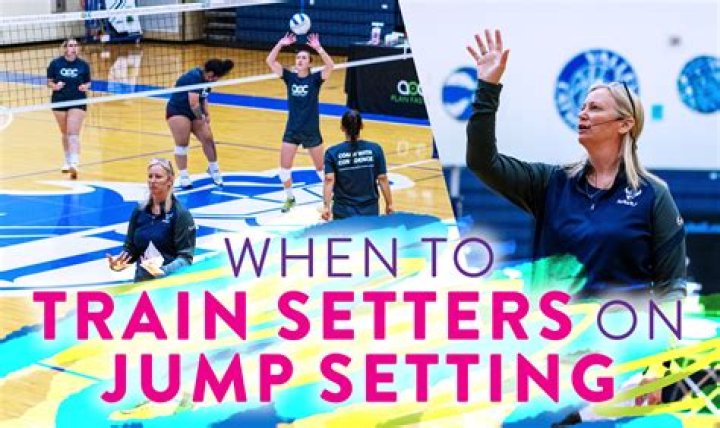 Do setters jump to set the ball?