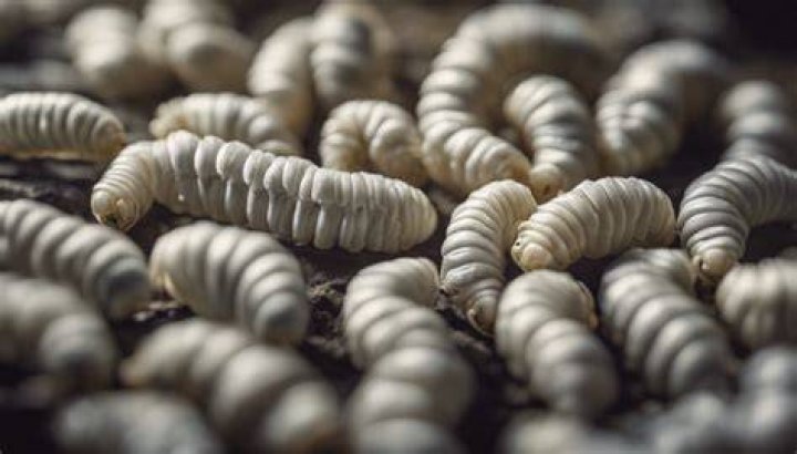 Do silk worms have eyes?