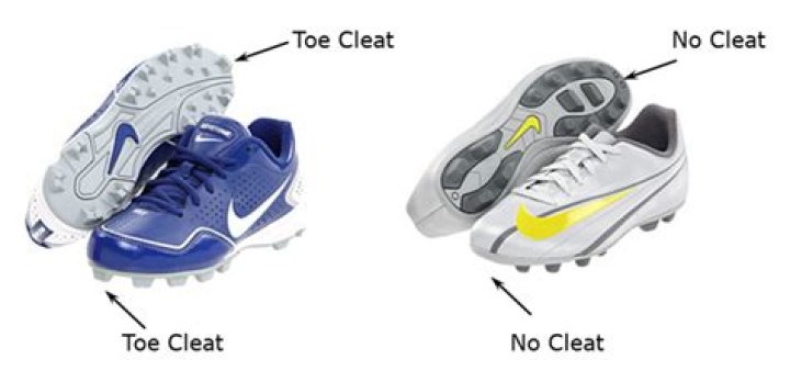 Do soccer shoes have a toe cleat?