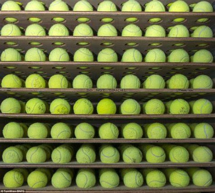 Do they reuse tennis balls at Wimbledon?