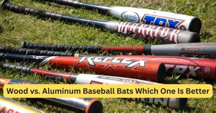 Do wood or aluminum bats hit farther?