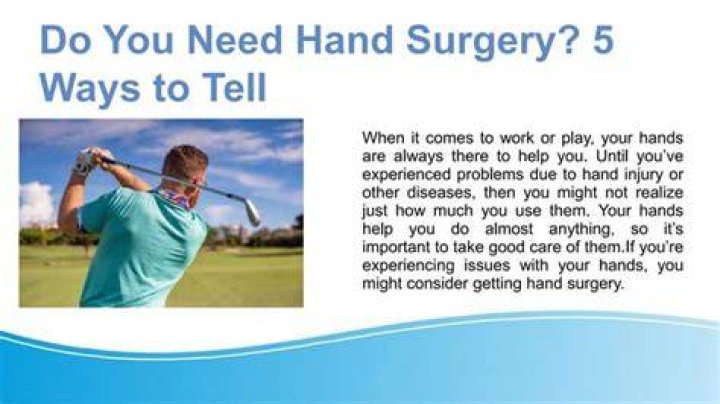 Do you need steady hands to be a surgeon?