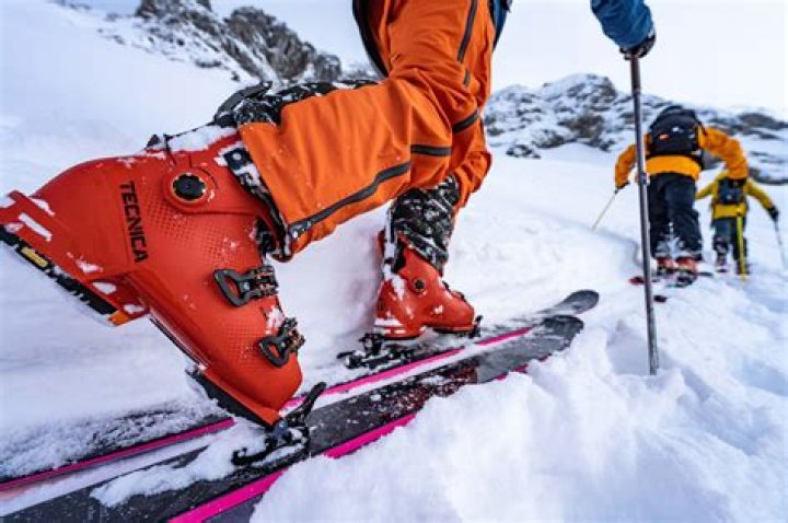 Do you wear shoes when skiing?