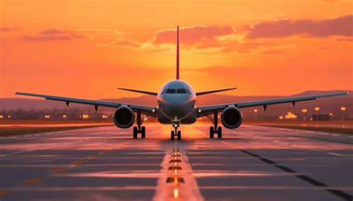 Does an airplane take off into the wind?