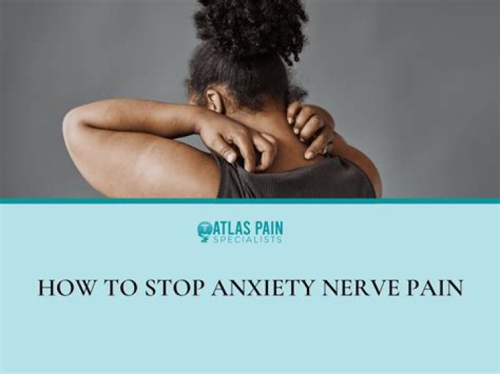 Does anxiety increase nerve pain?
