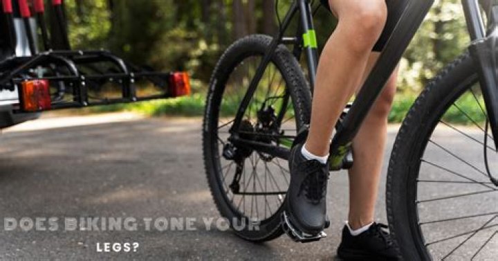 Does biking tone your legs?