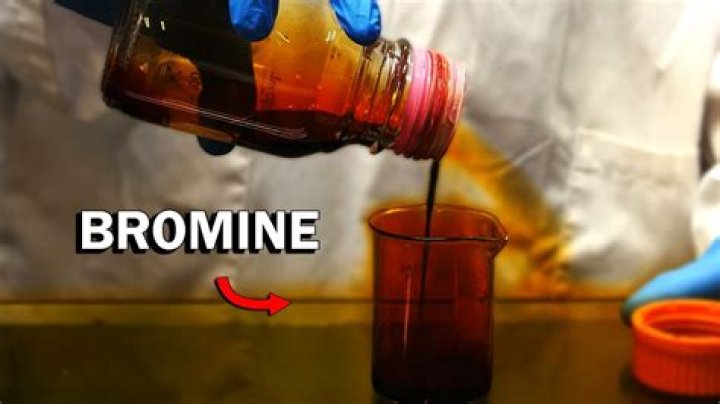 Does bromine mix with water?