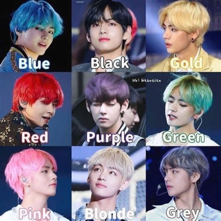 Does BTS dye hair?