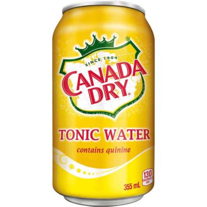Does Canada Dry tonic water have quinine?