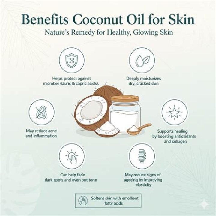 Does coconut oil dry skin?
