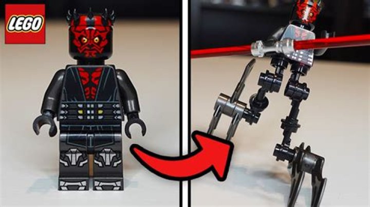 Does Darth Maul have robot legs?