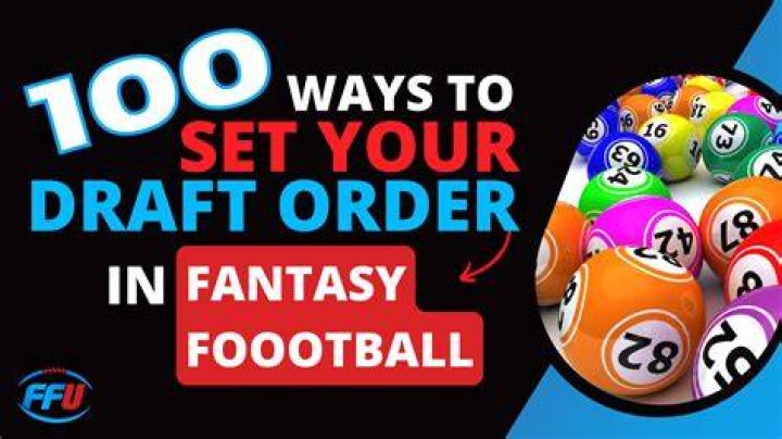 Does draft order matter in fantasy football?