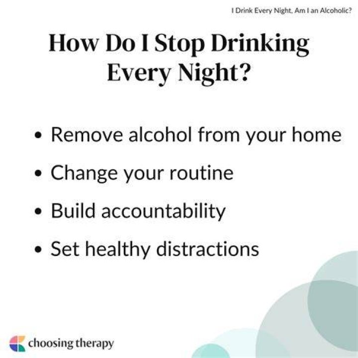 Does drinking every day make you an alcoholic?