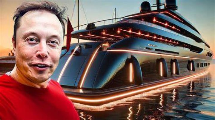 Does Elon Musk own a yacht?